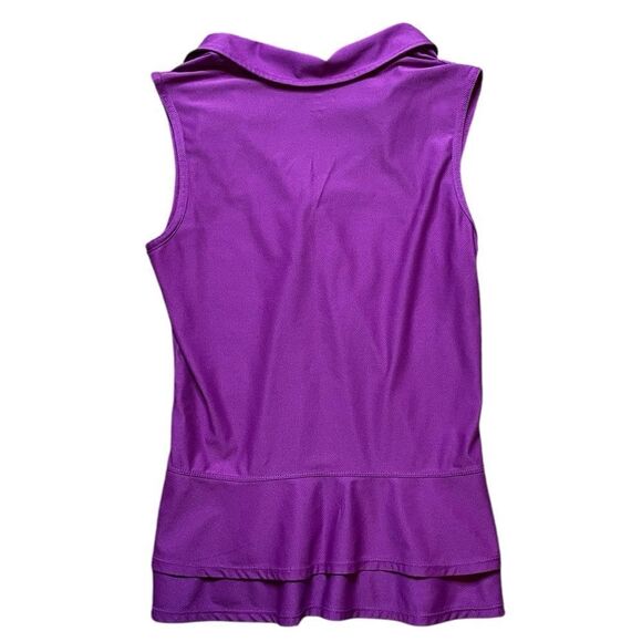 ATHLETA Wick-It Golf Tank Purple Size Small - Picture 2 of 5